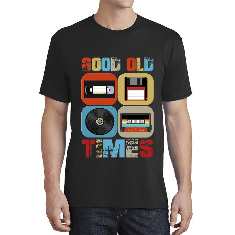 Good old times retro oldschool 80s and 90s DJ MC disco music Youth Hooded Sweatshirts