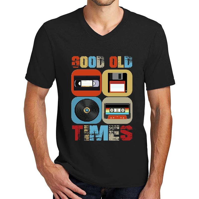 Good old times retro oldschool 80s and 90s DJ MC disco music Youth Hooded Sweatshirts