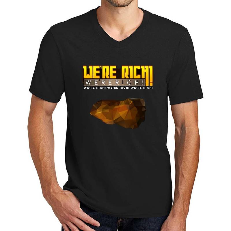 We're Rich Unisex T-shirts