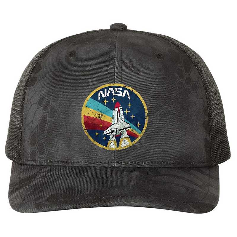 Nasa Retro Logo  Youth Hooded Sweatshirts