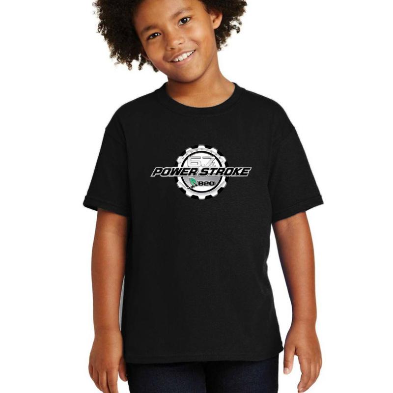 6.7 Powerstroke Youth T-Shirt Boy Black