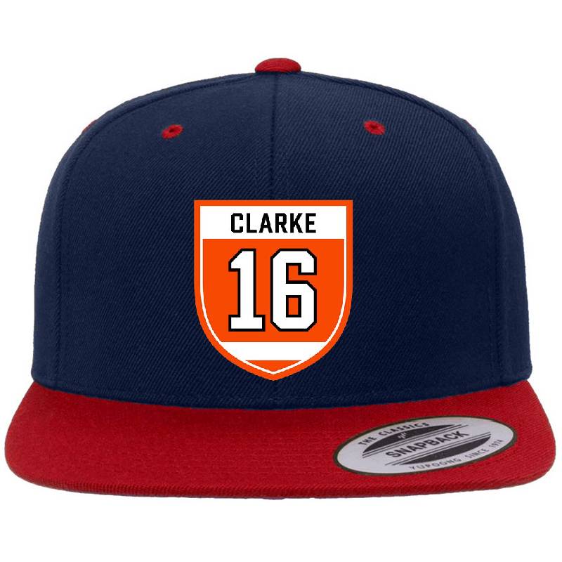 Clarke #16 emblem Flexfit Baseball Caps