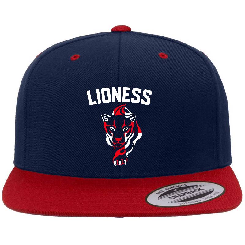Lioness. England Flag. Lionesses Flexfit Baseball Caps
