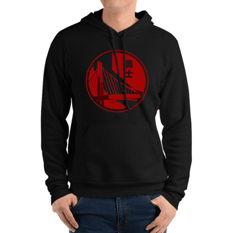 Warriors Chinese New Year Unisex Hooded Sweatshirt Men Black