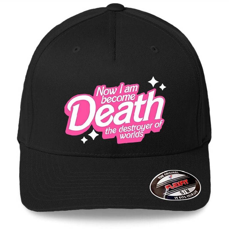 Now I am Become Death, In A Barbie World Premium Flat Bill Snapback Caps
