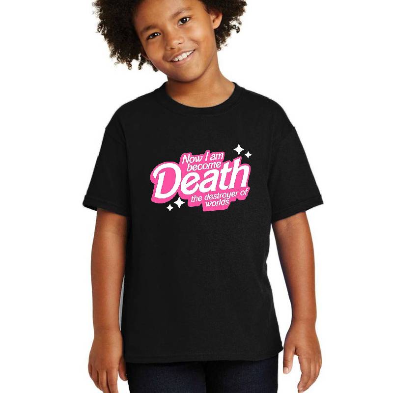 Now I am Become Death, In A Barbie World Premium Flat Bill Snapback Caps