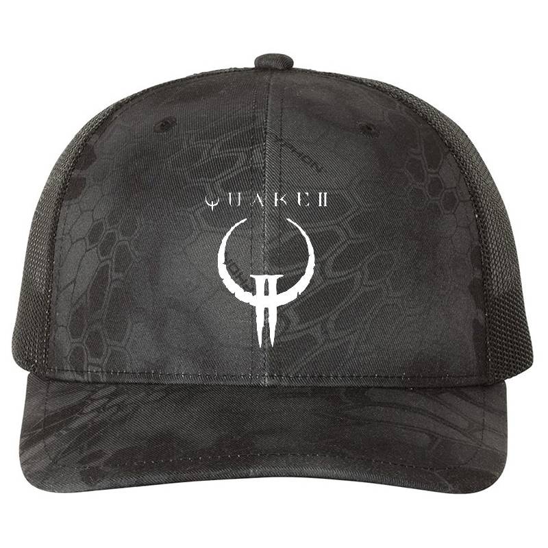 QUAKE Premium Flat Bill Snapback Caps