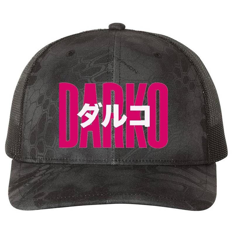 Darko US Band Logo TeesShirts Premium Flat Bill Snapback Caps