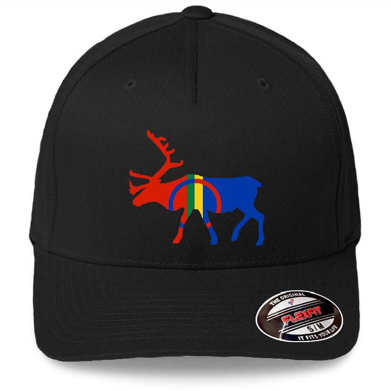sami reindeer emblem. Richardson Premium Trucker Snapback Caps