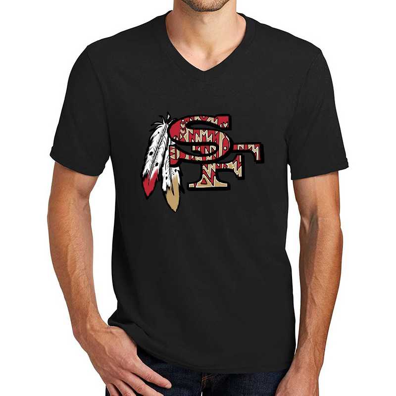 Native American 49ers logo  Unisex T-shirts