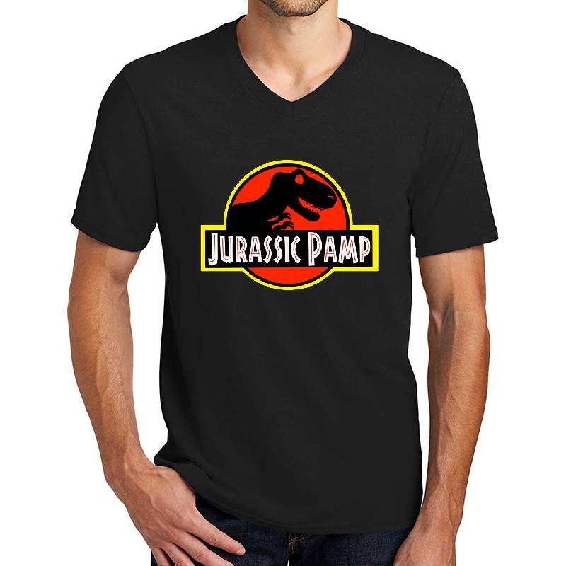 Jurassic Pamp Premium Flat Bill Snapback Caps