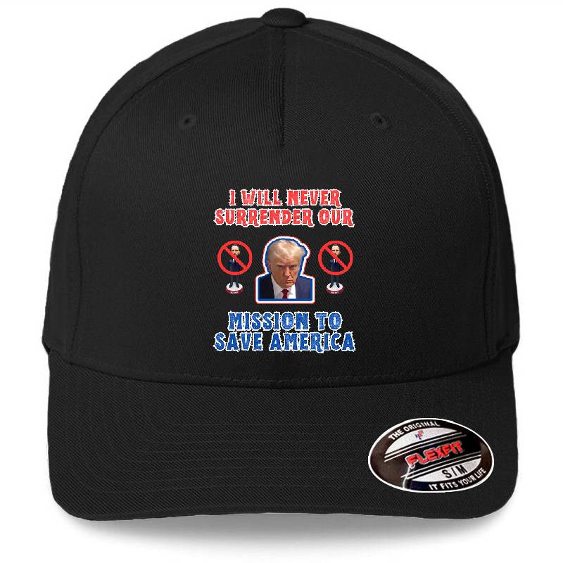 Pro Trump Mugshot  Premium Flat Bill Snapback Caps