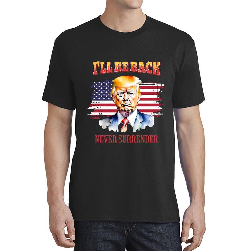 I'll be back, Never surrender Richardson Premium Trucker Snapback Caps