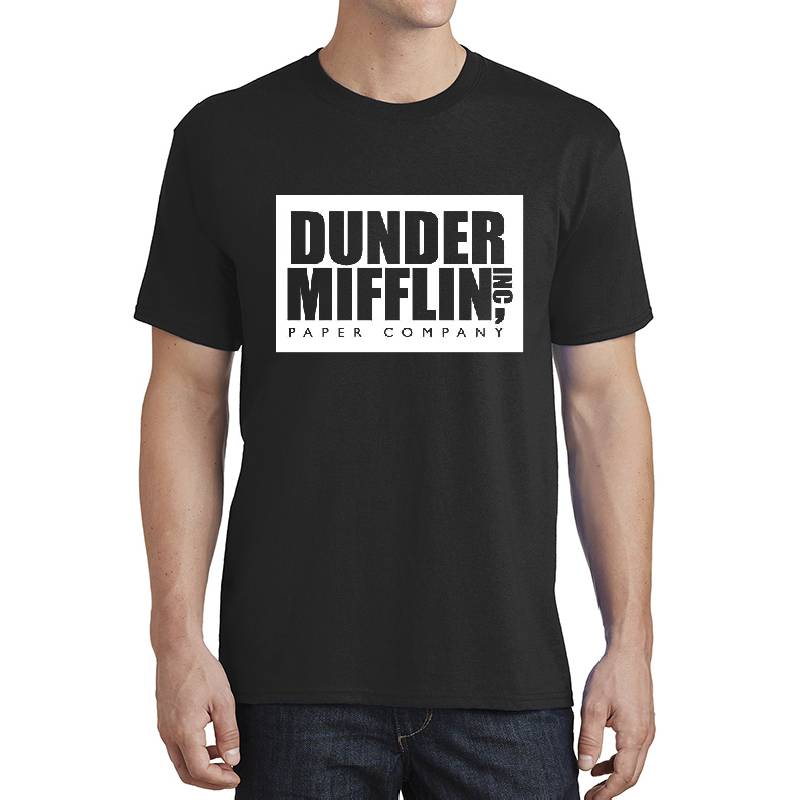 Dunder Mifflin Logo Unisex Polo Jersey Sport Shirts