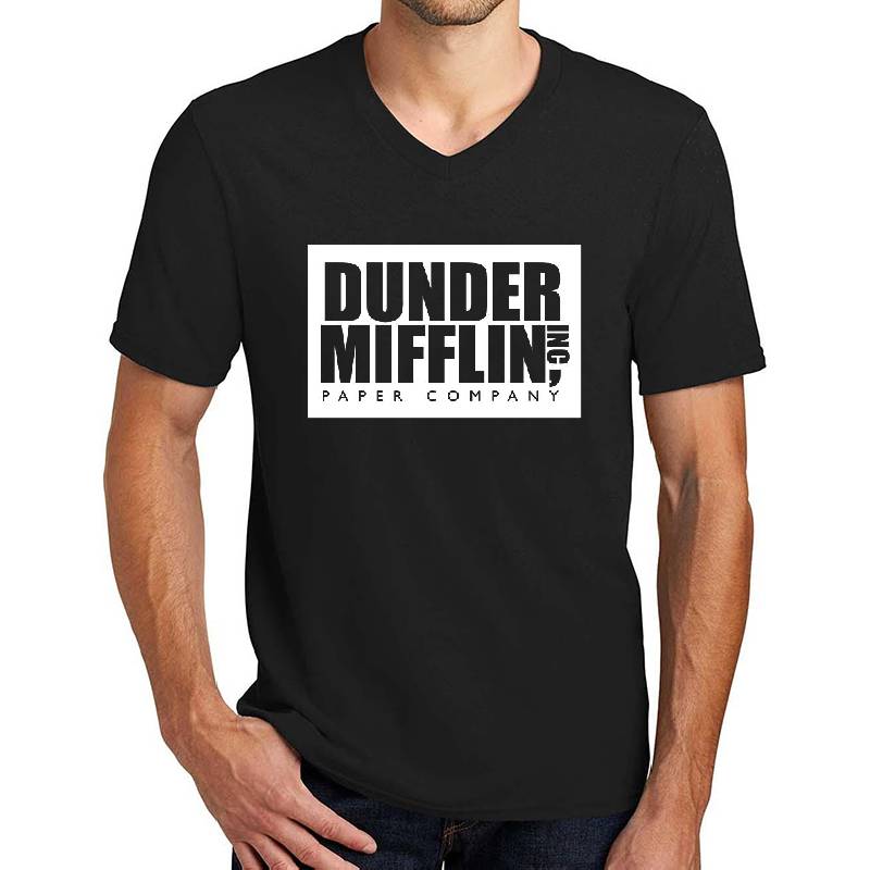 Dunder Mifflin Logo Unisex Polo Jersey Sport Shirts