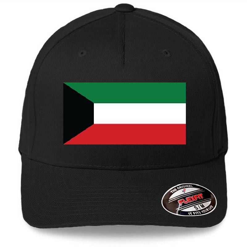 Kuwait Premium Flat Bill Snapback Caps