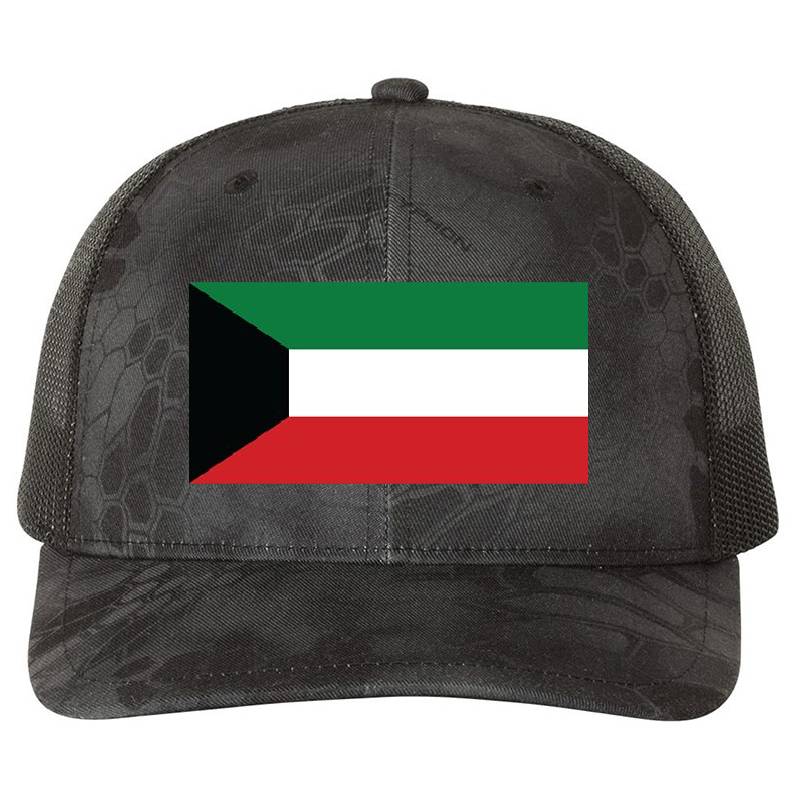 Kuwait Premium Flat Bill Snapback Caps