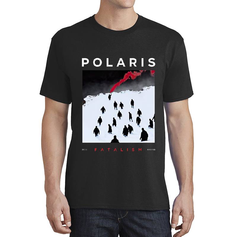 Polaris Merch Fatalism   Premium Flat Bill Snapback Caps