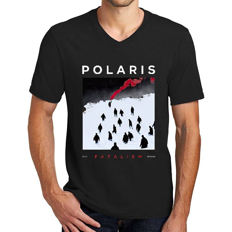 Polaris Merch Fatalism   Premium Flat Bill Snapback Caps