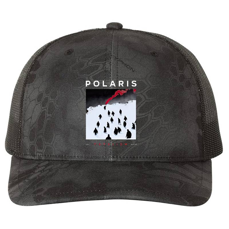 Polaris Merch Fatalism   Premium Flat Bill Snapback Caps