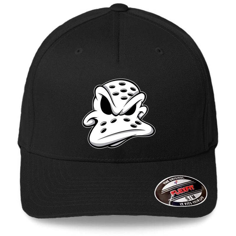 Anaheim Ducks 7 Flexfit Baseball Cap  Black