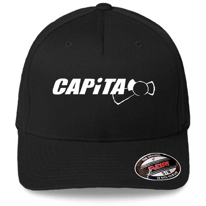 board capita snowy  designed and sold by ConstanceTorp. Richardson Premium Trucker Snapback Caps