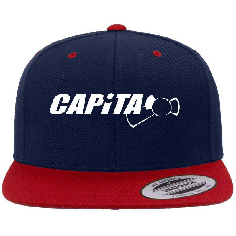 board capita snowy  designed and sold by ConstanceTorp. Richardson Premium Trucker Snapback Caps