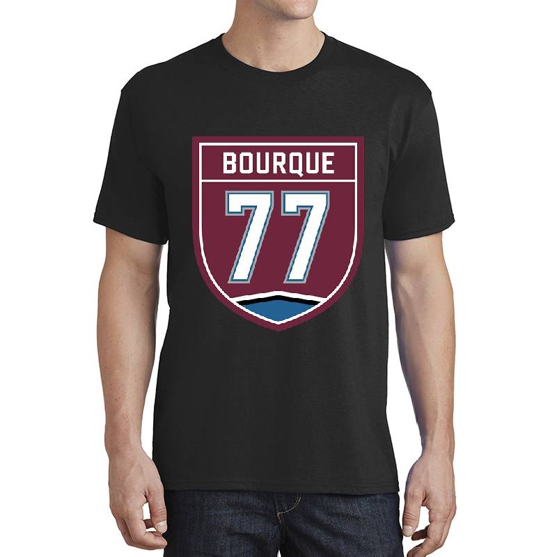 Bourque #77 emblem Richardson Premium Trucker Snapback Caps