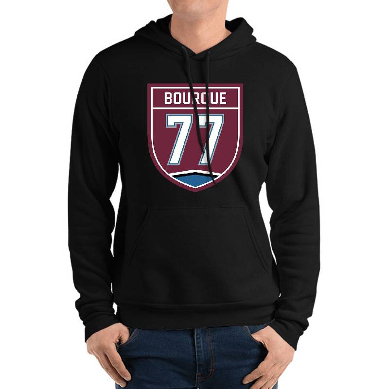 Bourque #77 emblem Richardson Premium Trucker Snapback Caps