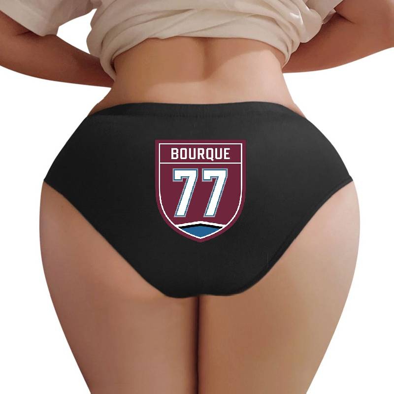 Bourque #77 emblem Richardson Premium Trucker Snapback Caps