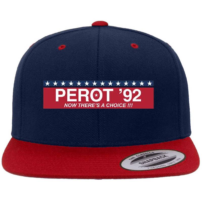 The Perot '92 (Ross Perot Campaign bumper sticker) Flexfit Baseball Caps