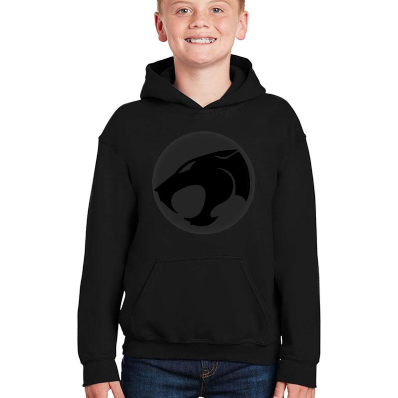 Thundercat Black Logo Youth Hooded Sweatshirt Boy Black