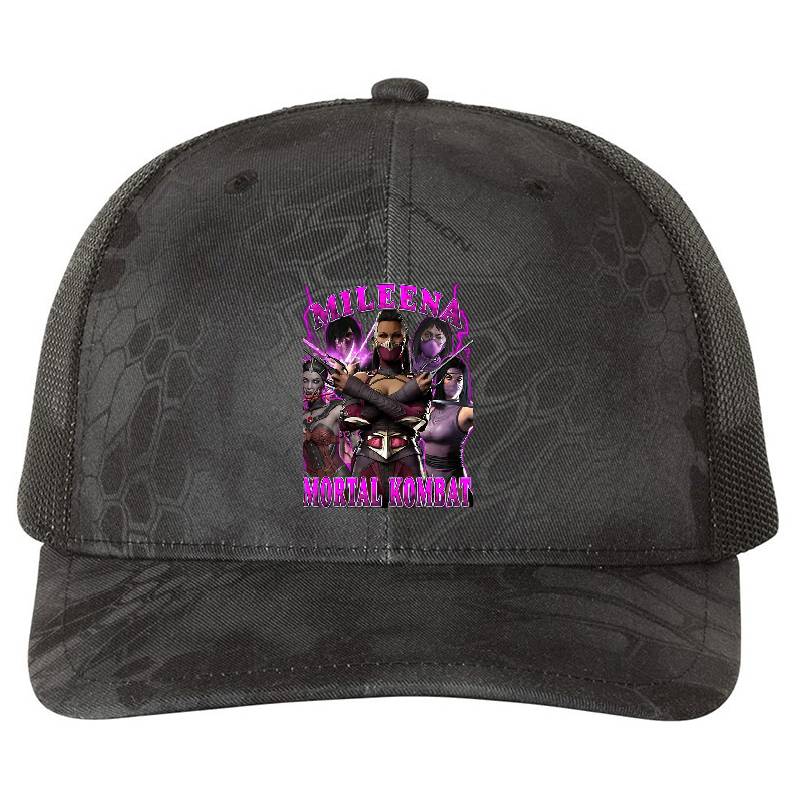 Mortal Kombat 1 - Mileena MK Premium Flat Bill Snapback Caps
