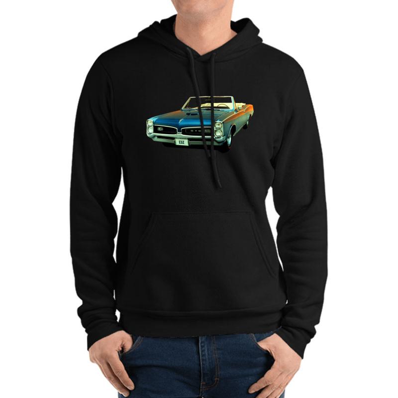 1967 Pontiac Gto Unisex Hooded Sweatshirt Men Black