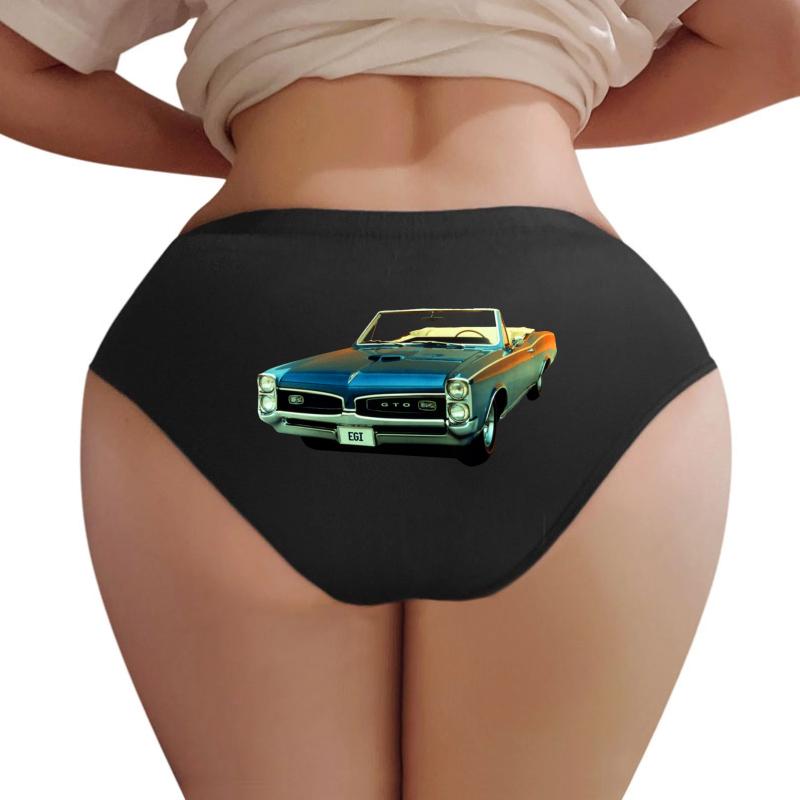 1967 Pontiac Gto Women Underwear Panties Women Black