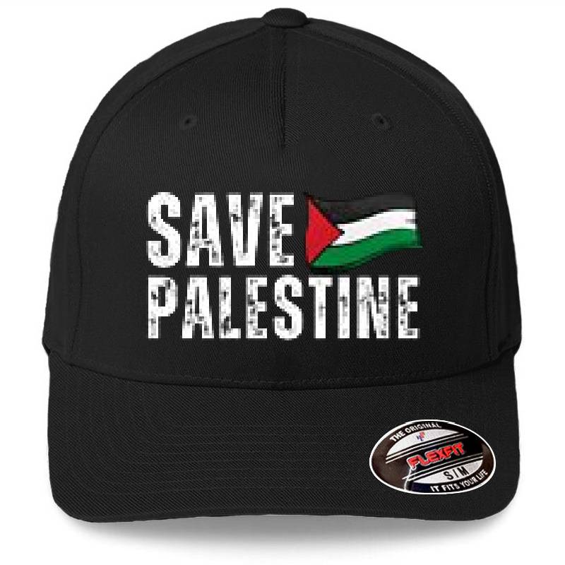 Save Palestine Premium Flat Bill Snapback Caps