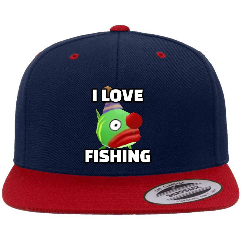 I Love Fishing Clown Fish Toontown Shirt Unisex Polo Jersey Sport Shirts