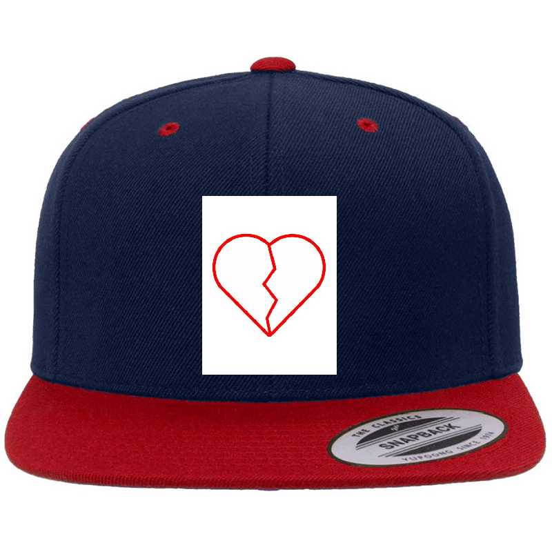 Heart Emblem Richardson Premium Trucker Snapback Caps