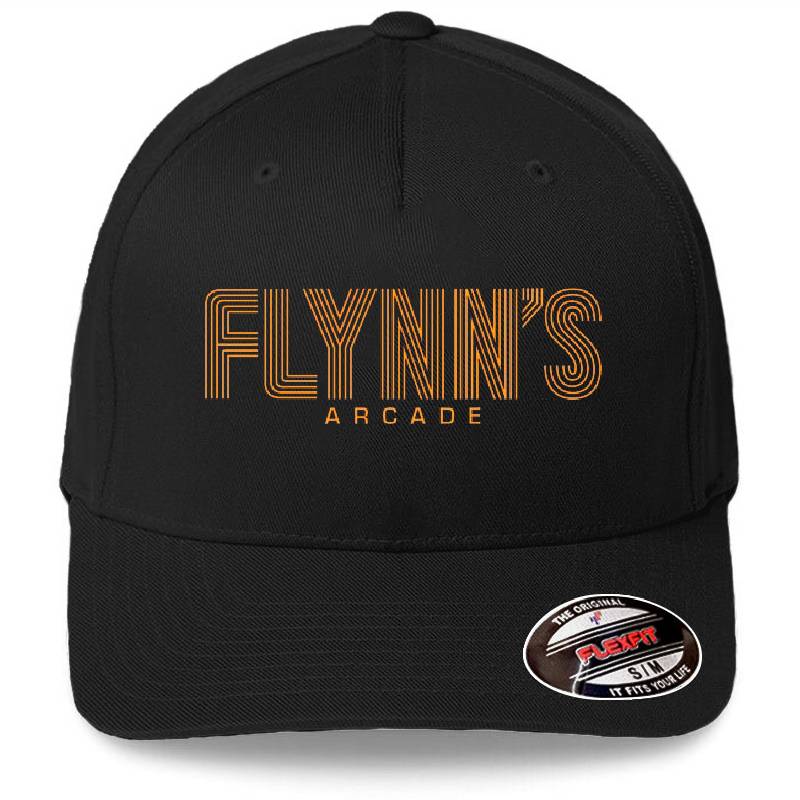 Flynn's Arcade Premium Flat Bill Snapback Caps