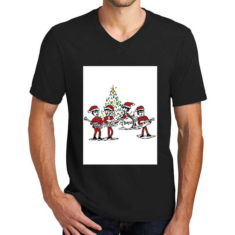 Christmas beatles Unisex T-shirts
