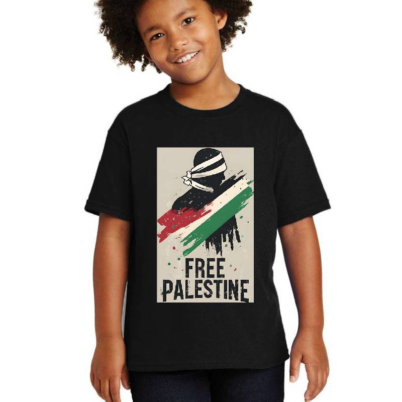 Free palestine - Free Gaza - Blindfolded Palestinian with Palestine Flag Women Underwear Panties