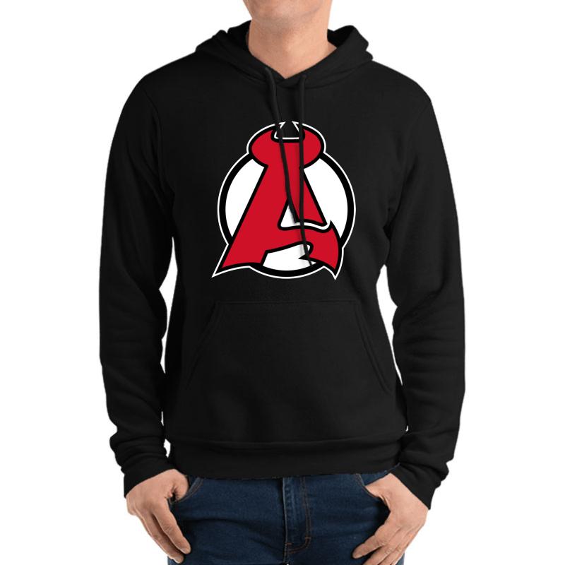 Albany Devils Unisex Hooded Sweatshirt Men Black