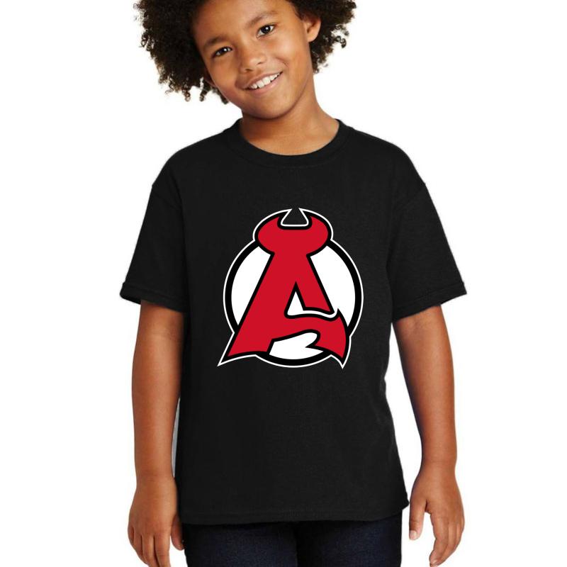 Albany Devils Youth T-Shirt Boy Black