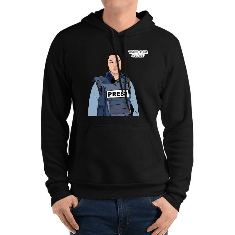 Bisan Palestine Journalist Hero Unisex V-Neck T-Shirts