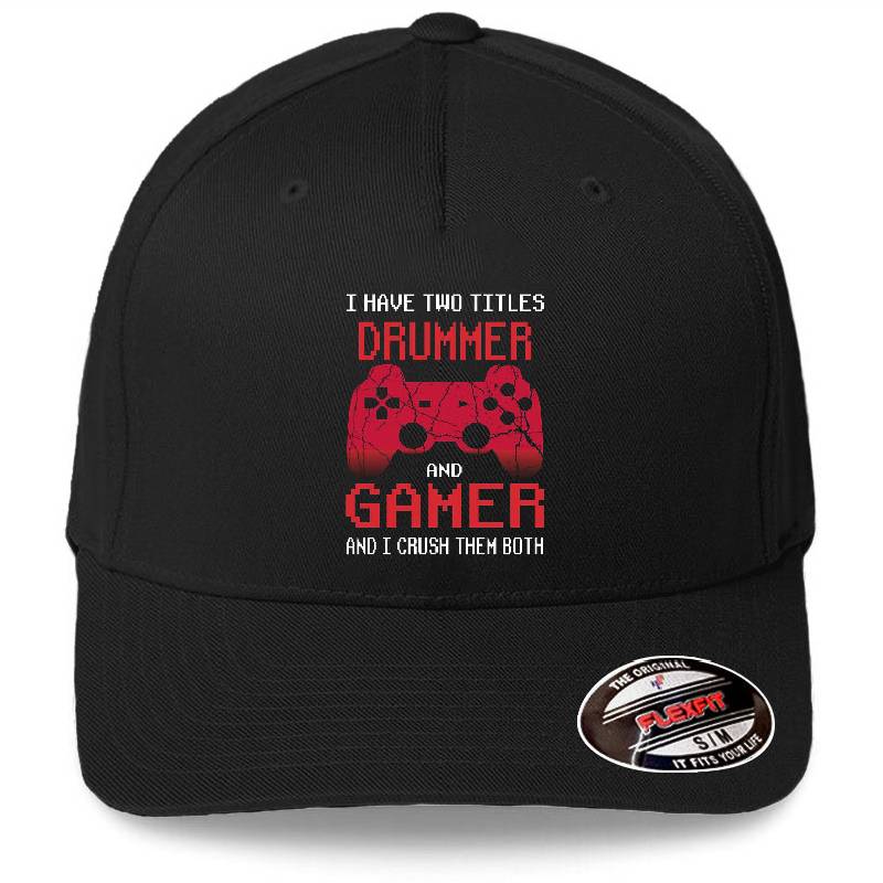 Drummer Gamer Gift, I Have Two Titles Drummer And Gamer, Drummer Unisex T-shirts