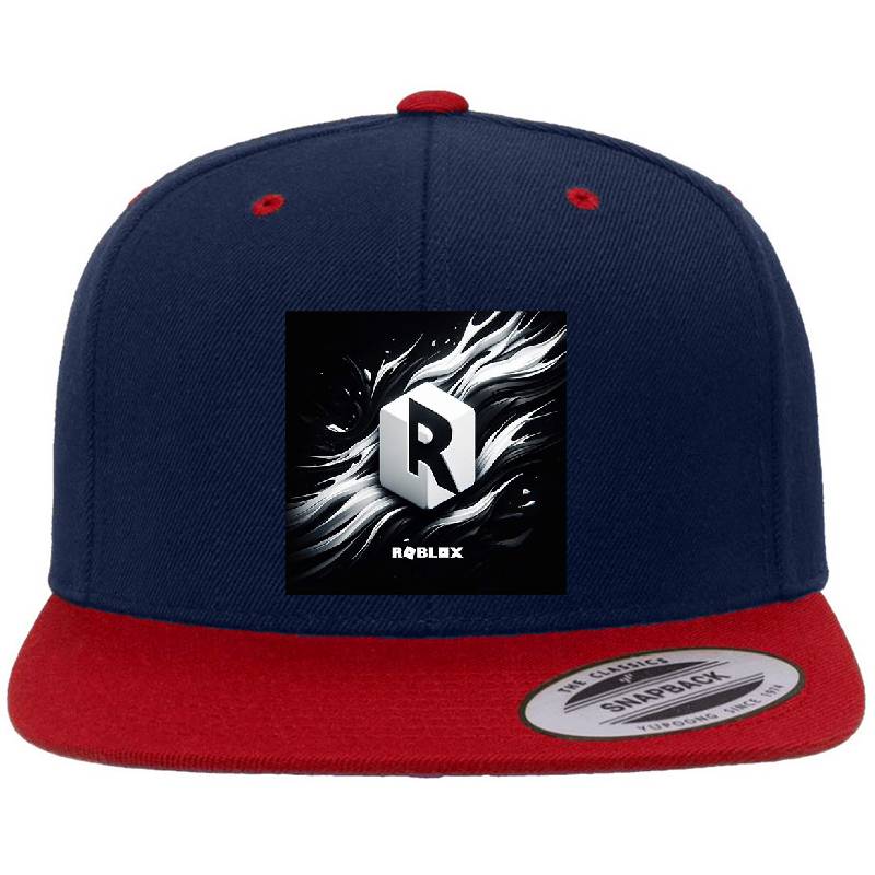 Roblox Logo Fan Art Flexfit Baseball Caps