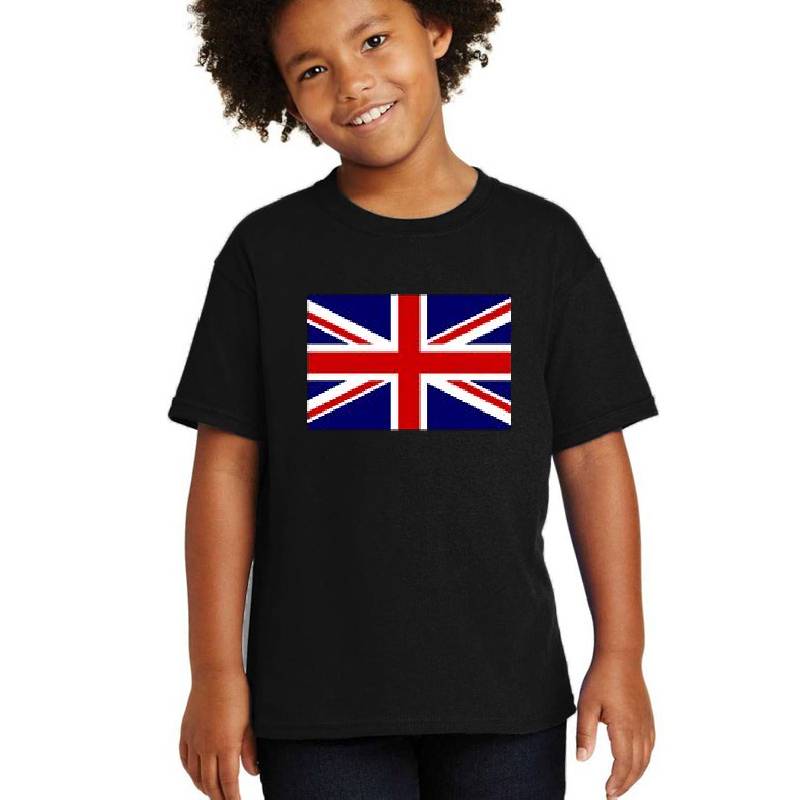 British Flag | World Flags | Wall Art Home Decor | HECKINFAROUT Unisex V-Neck T-Shirts