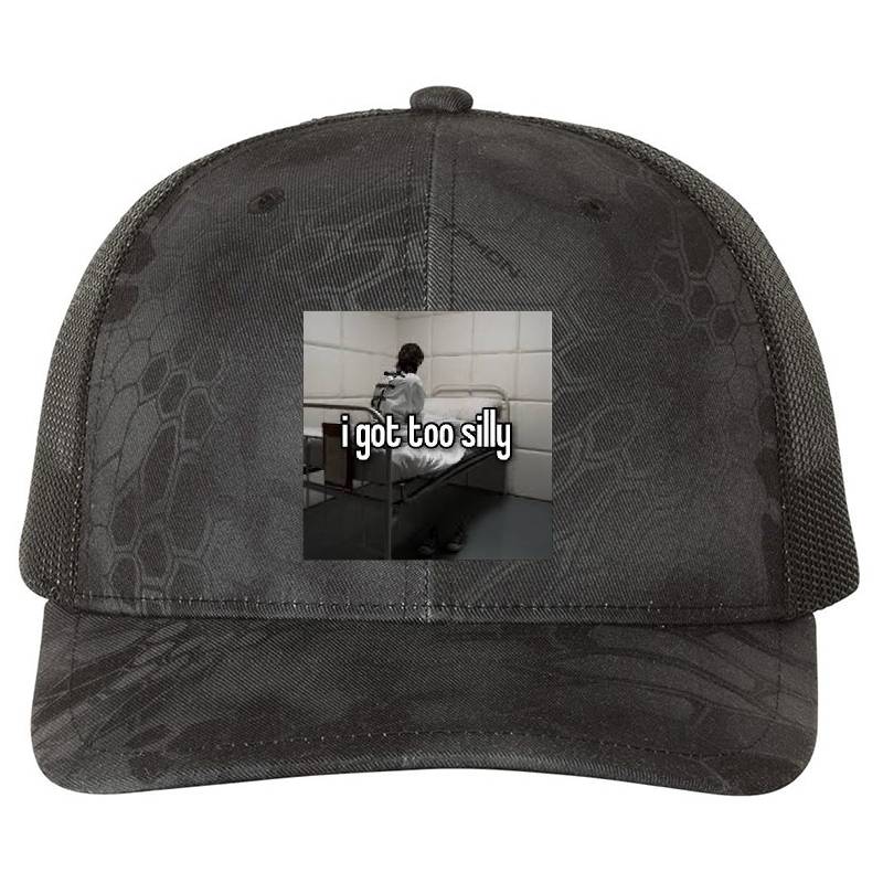 i got too silly - i got too silly Funny Meme psychiatric hospital meme Joke Unisex V-Neck T-Shirts