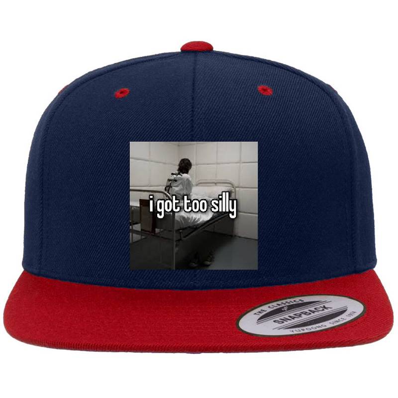 i got too silly - i got too silly Funny Meme psychiatric hospital meme Joke Unisex V-Neck T-Shirts