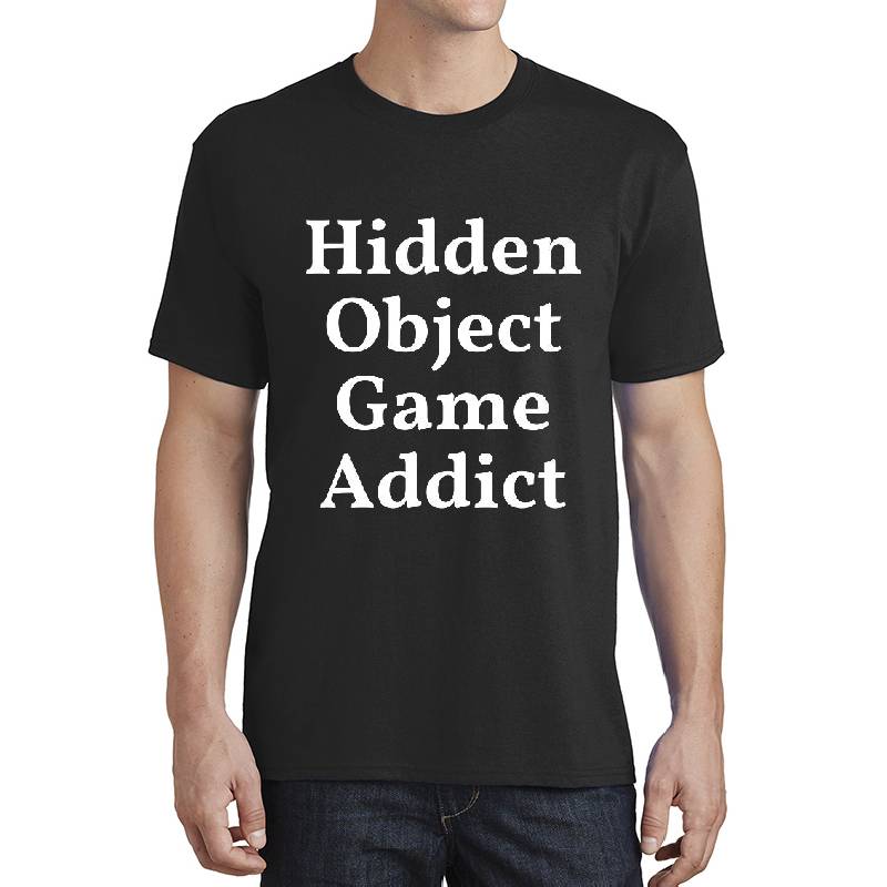 Hidden Object Game Addict  Unisex V-Neck T-Shirts